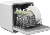 $269.98 Discount on Silonn Countertop Dishwasher – Portable Dishwasher with 5L Water Tank, 6 Wash Programs, 4 Place Setting Capacity, 3 Spray Cleaning, Turbo Fan Drying, Compact Dishwasher for Apartments & RVs