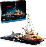 $27.98 Discount on LEGO Ideas Jaws Set – Diorama Kit for Fans of The Classic Movie – Shark Toy – Movie Memorabilia Gift for Adults – Includes Orca Boat and Chief Brody, Hooper and Quint Minifigures – 21350