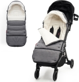 Discount on Momcozy Stroller Footmuff Universal | Easily Attaches to Most Strollers | Ultra-Plush,Weather-Proof | Deluxe Warm Stroller Bunting Bag | Extendable Stroller Cover for Winter | Adjustable Buckle